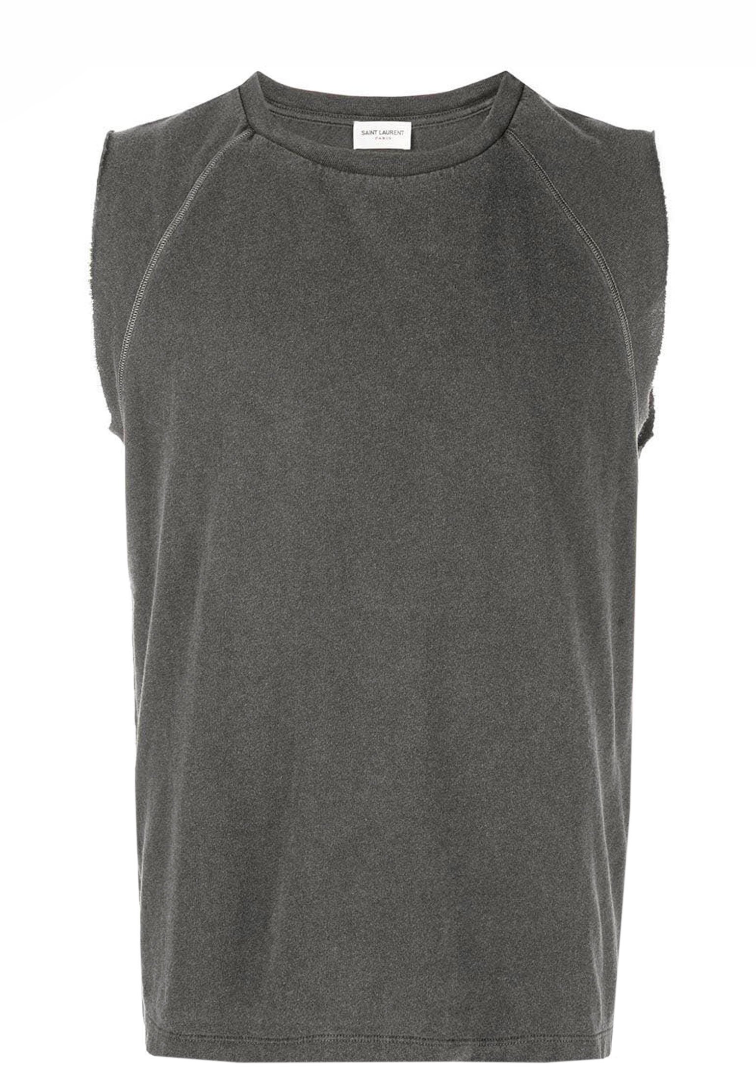 

Футболка мужская SAINT LAURENT 107406 серая XS, Серый, 107406