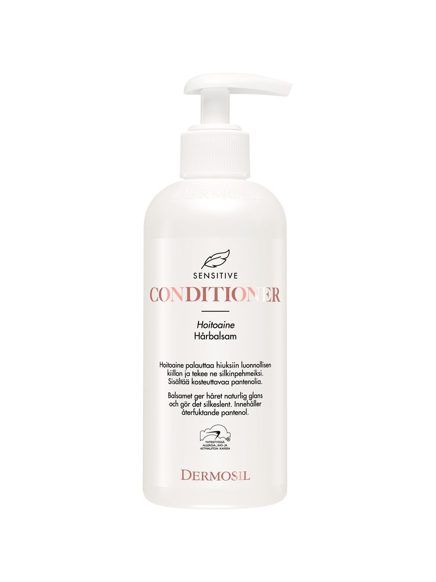 Кондиционер Dermosil для чувствительной кожи головы Sensitive с дозатором 250 мл.
