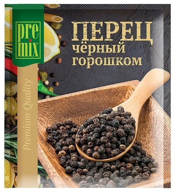 

Перец PreMix Черный молотый, 100 г х 3 шт, Черный молотый
