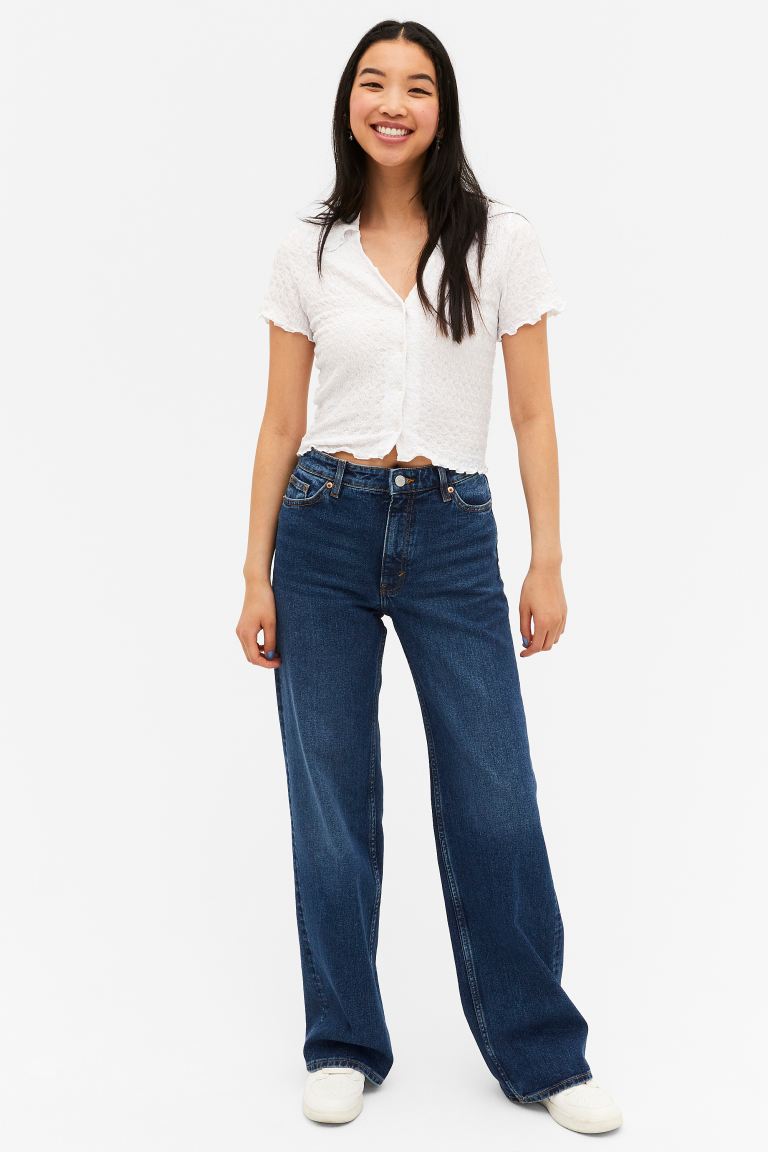 

Джинсы женские Monki 0807218001 синие 32 (доставка из-за рубежа), 0807218001