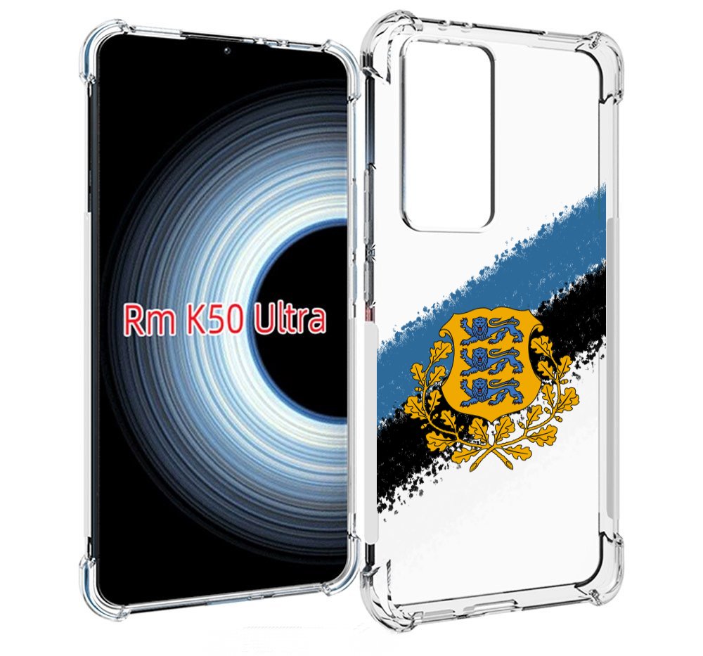 

Чехол MyPads герб флаг эстонии-2 для Xiaomi 12T / Redmi K50 Ultra, Прозрачный, Tocco