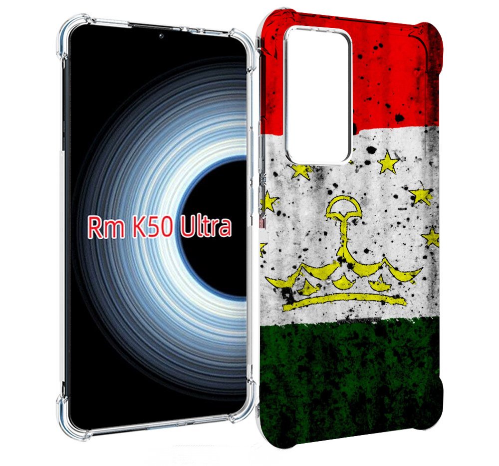

Чехол MyPads герб флаг таджикистан для Xiaomi 12T / Redmi K50 Ultra, Прозрачный, Tocco
