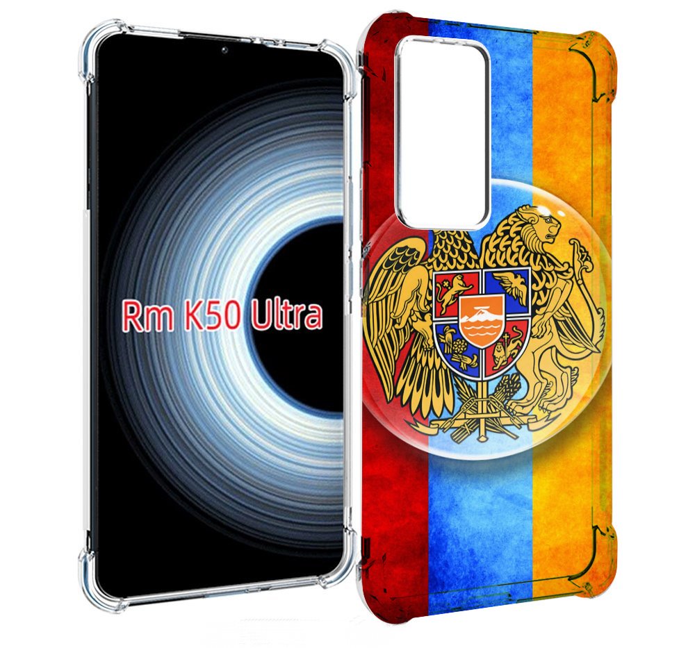 

Чехол MyPads герб флаг армении для Xiaomi 12T / Redmi K50 Ultra, Прозрачный, Tocco