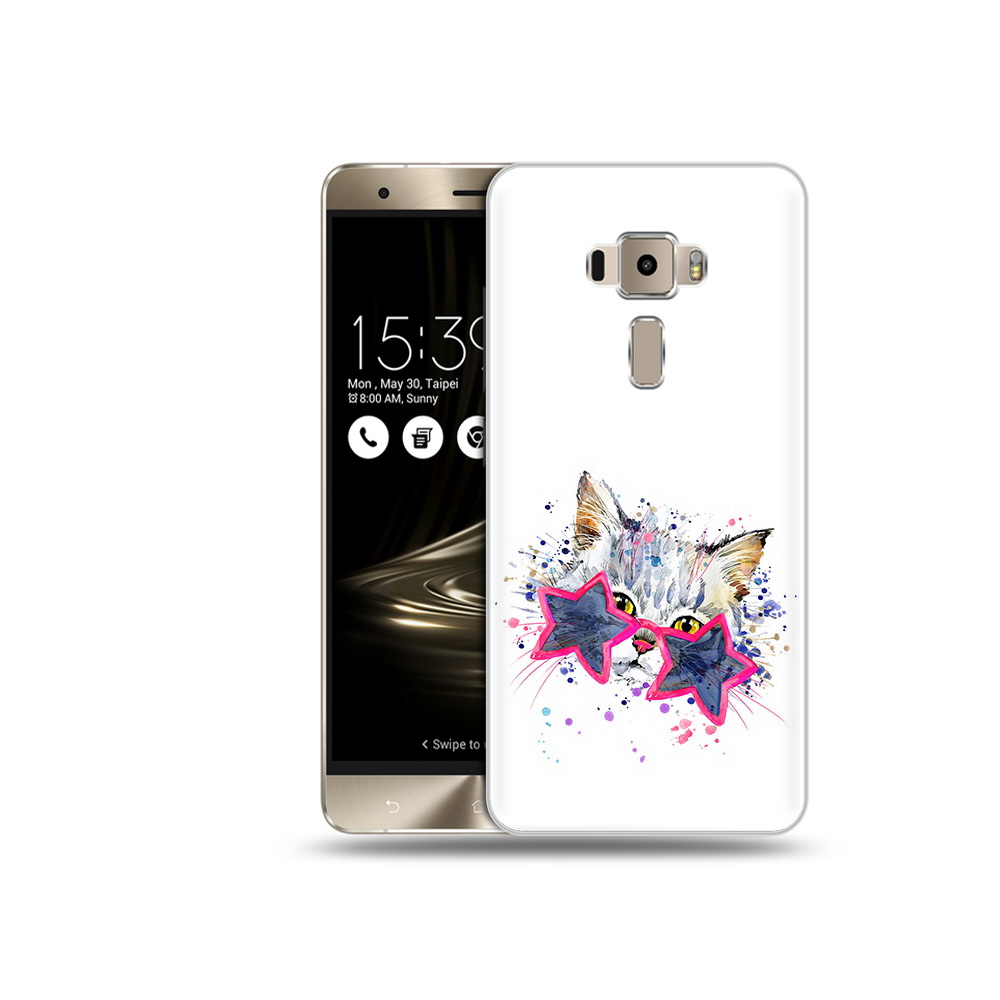 Чехол MyPads Tocco для Asus ZenFone 3 Neo (ZE520KL) звездные очки (PT38045.651.353)