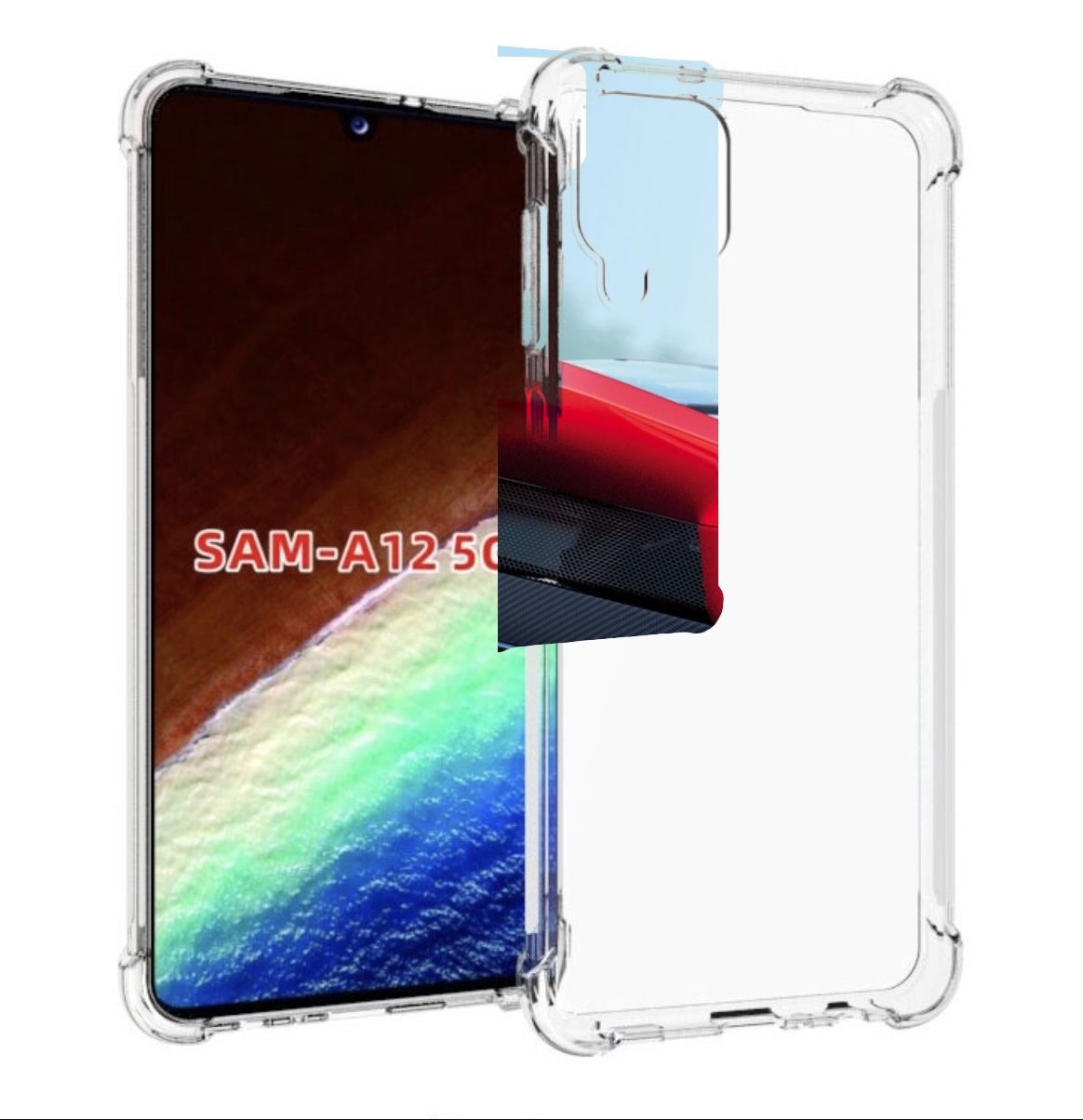 

Чехол MyPads Крыло-машины мужской для Samsung Galaxy A12 (SM-A125F) 2020/21, Прозрачный, Tocco
