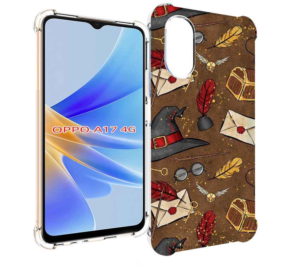 

Чехол MyPads гарри-поттер-вайб для OPPO A17, Прозрачный, Tocco