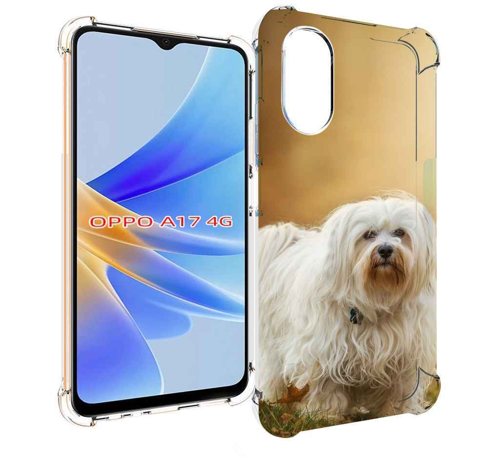 

Чехол MyPads гаванскии бишон для OPPO A17, Прозрачный, Tocco