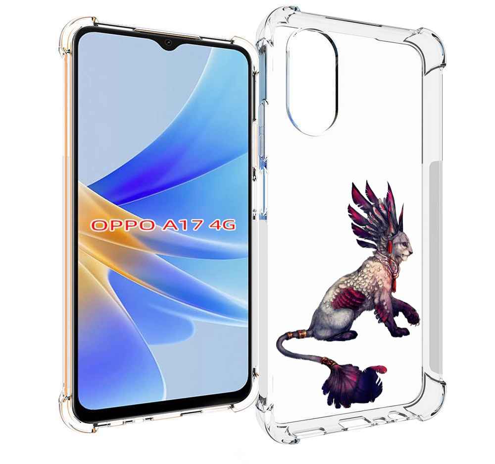 

Чехол MyPads волшебная-пума для OPPO A17, Прозрачный, Tocco