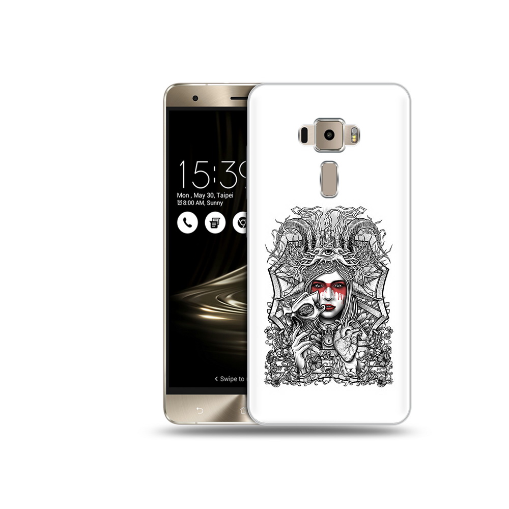 

Чехол MyPads Tocco для Asus ZenFone 3 Neo (ZE520KL) грусная девушка (PT38045.651.302), Прозрачный, Tocco