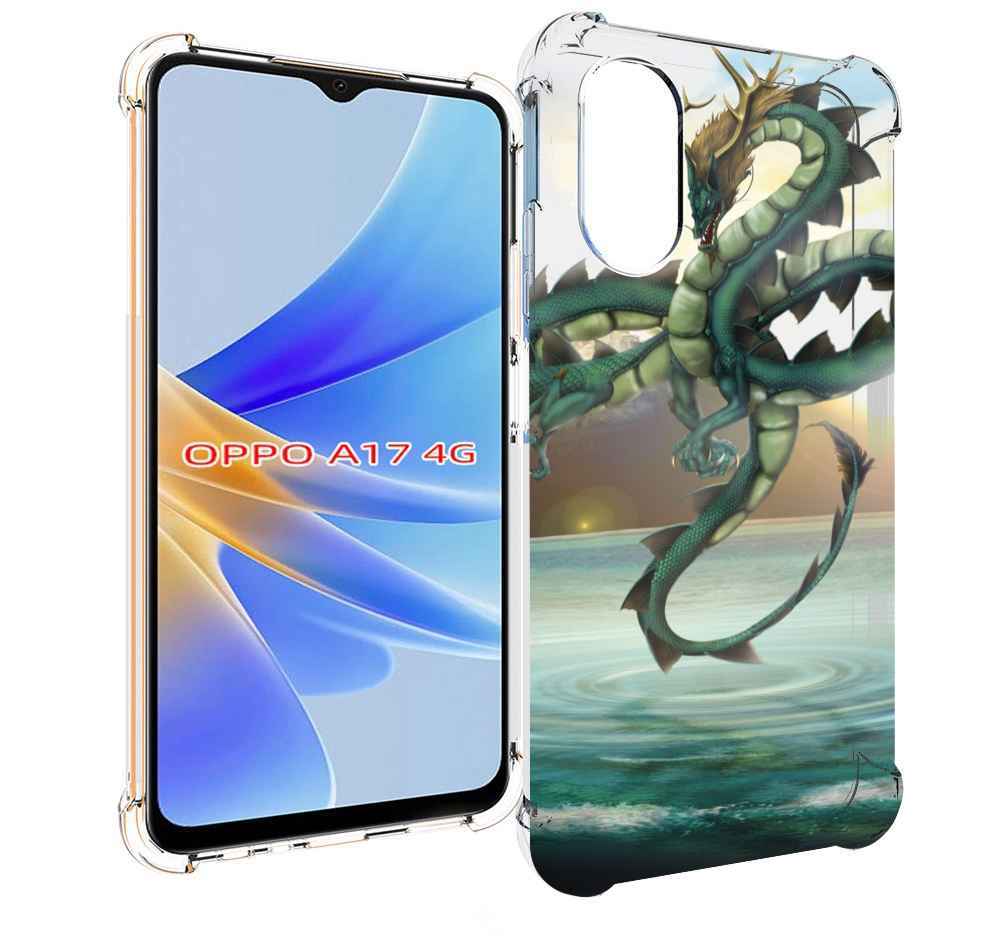 

Чехол MyPads водяной-дракон для OPPO A17, Прозрачный, Tocco