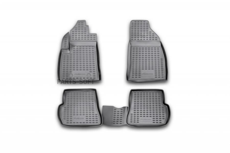 

Комплект резиновых автомобильных ковриков в салон FORD Fusion 09/2002->, Fiesta 2002-2008,