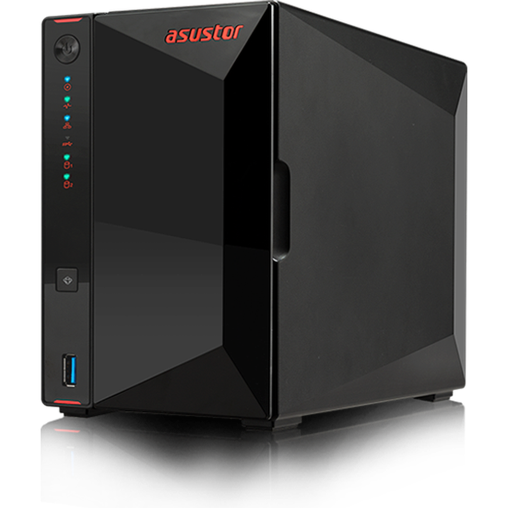 Сетевое хранилище данных Asustor черный (AS5202T)