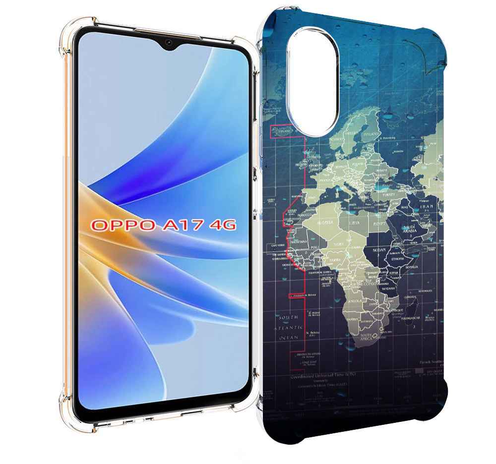 

Чехол MyPads бункер-анклава для OPPO A17, Прозрачный, Tocco