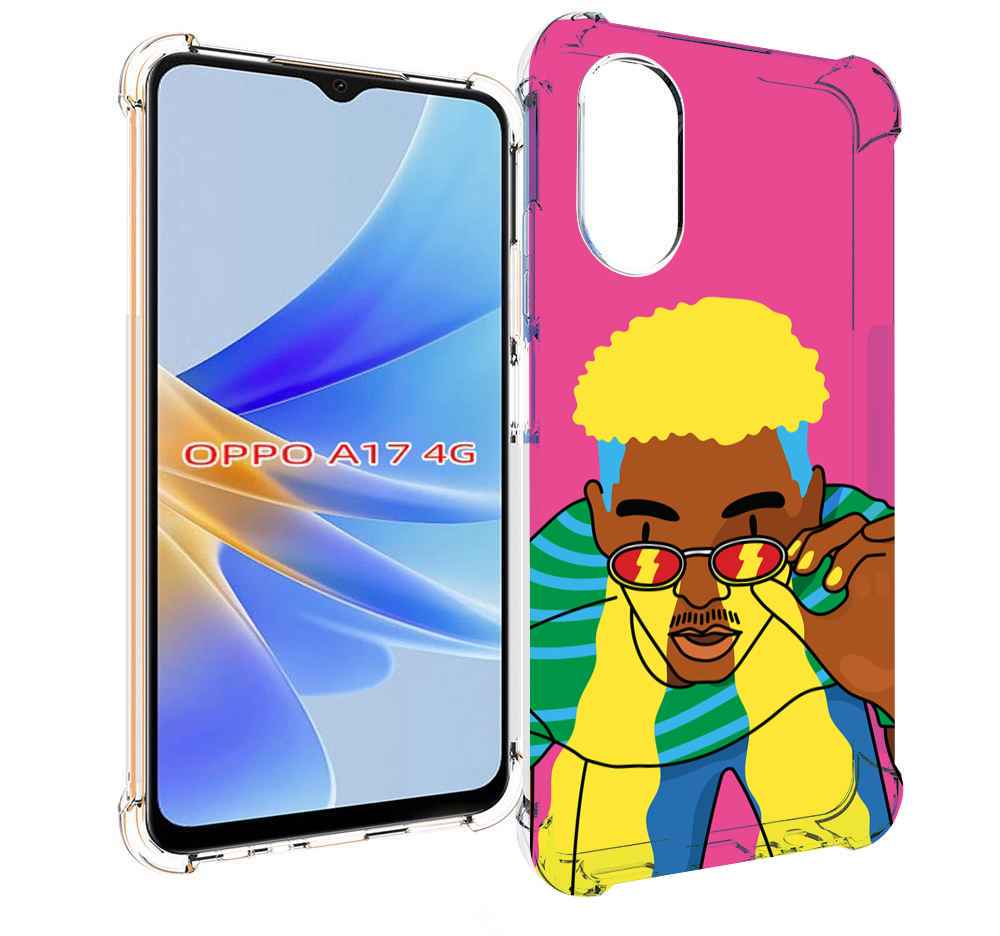 

Чехол MyPads бразилец для OPPO A17, Прозрачный, Tocco
