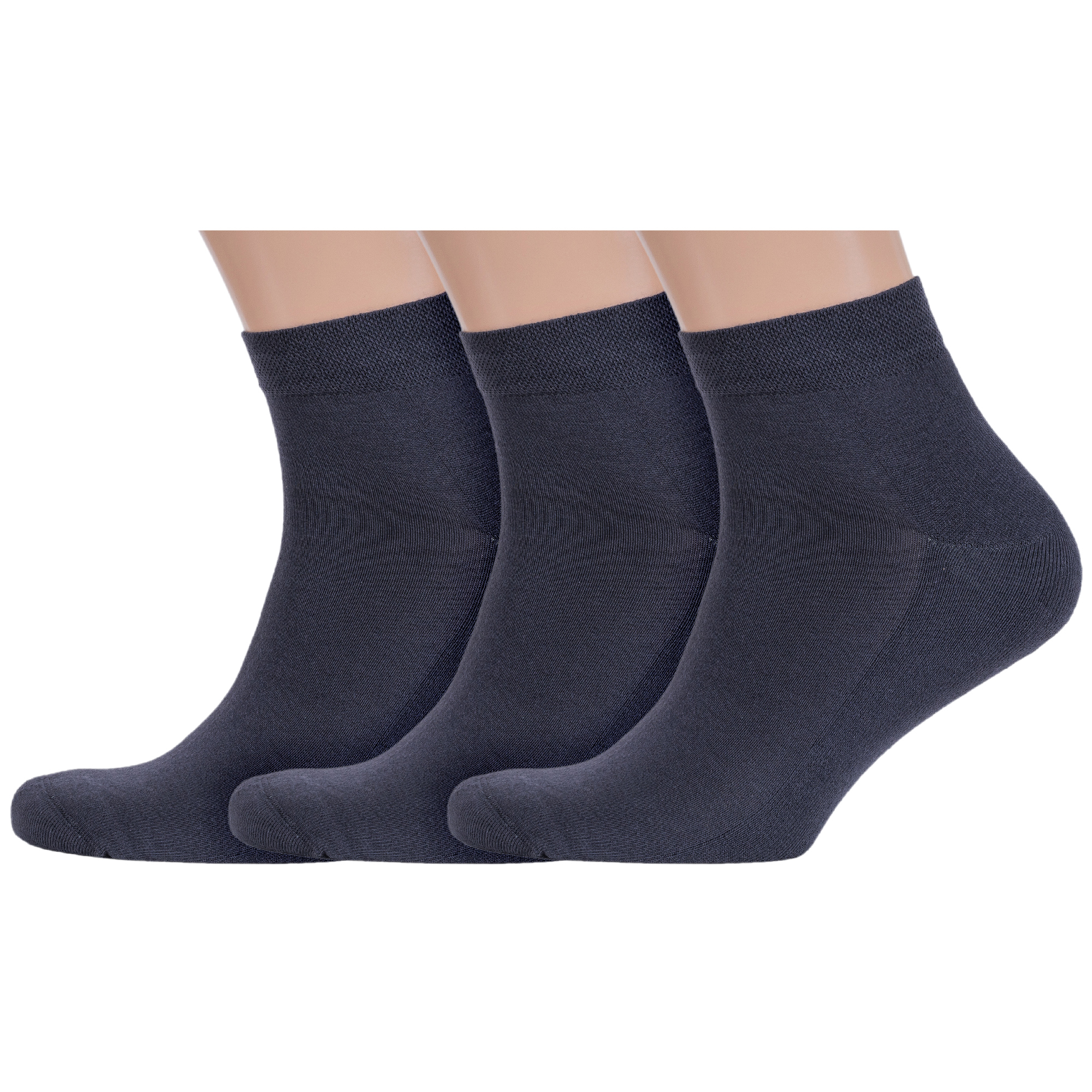 

Комплект носков мужских Rusocks 3-М-1333 серых 27-29, Серый, 3-М-1333
