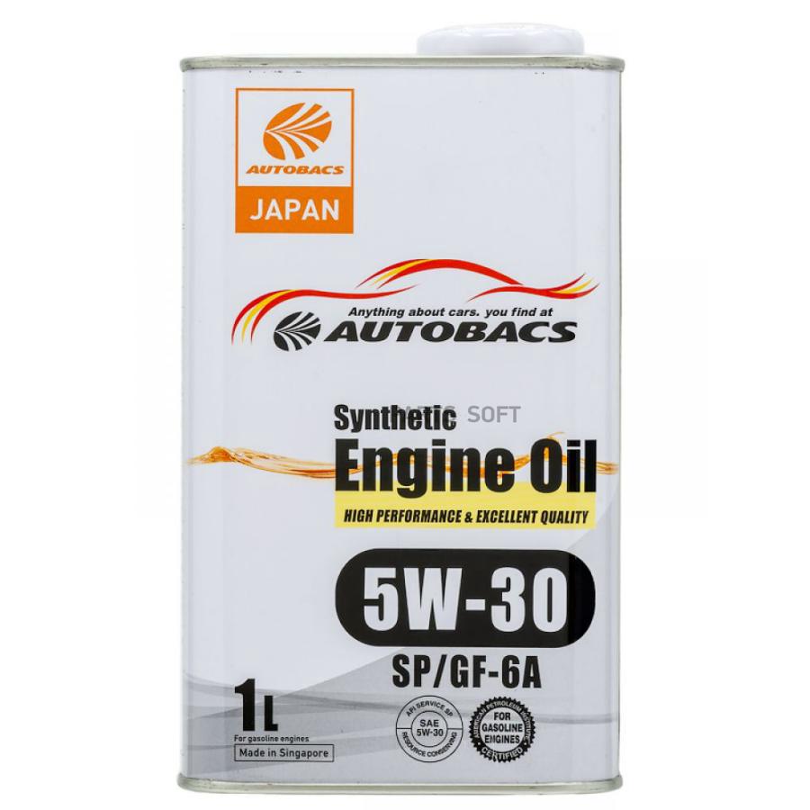 Моторное масло AUTOBACS Synthetic 5W30 1л