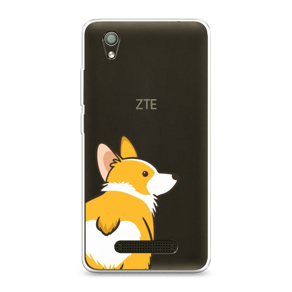

Чехол Awog на ZTE Blade X3 / ЗТЕ Блэйд X3 "Корги следуй за мной", Разноцветный, 130650-2