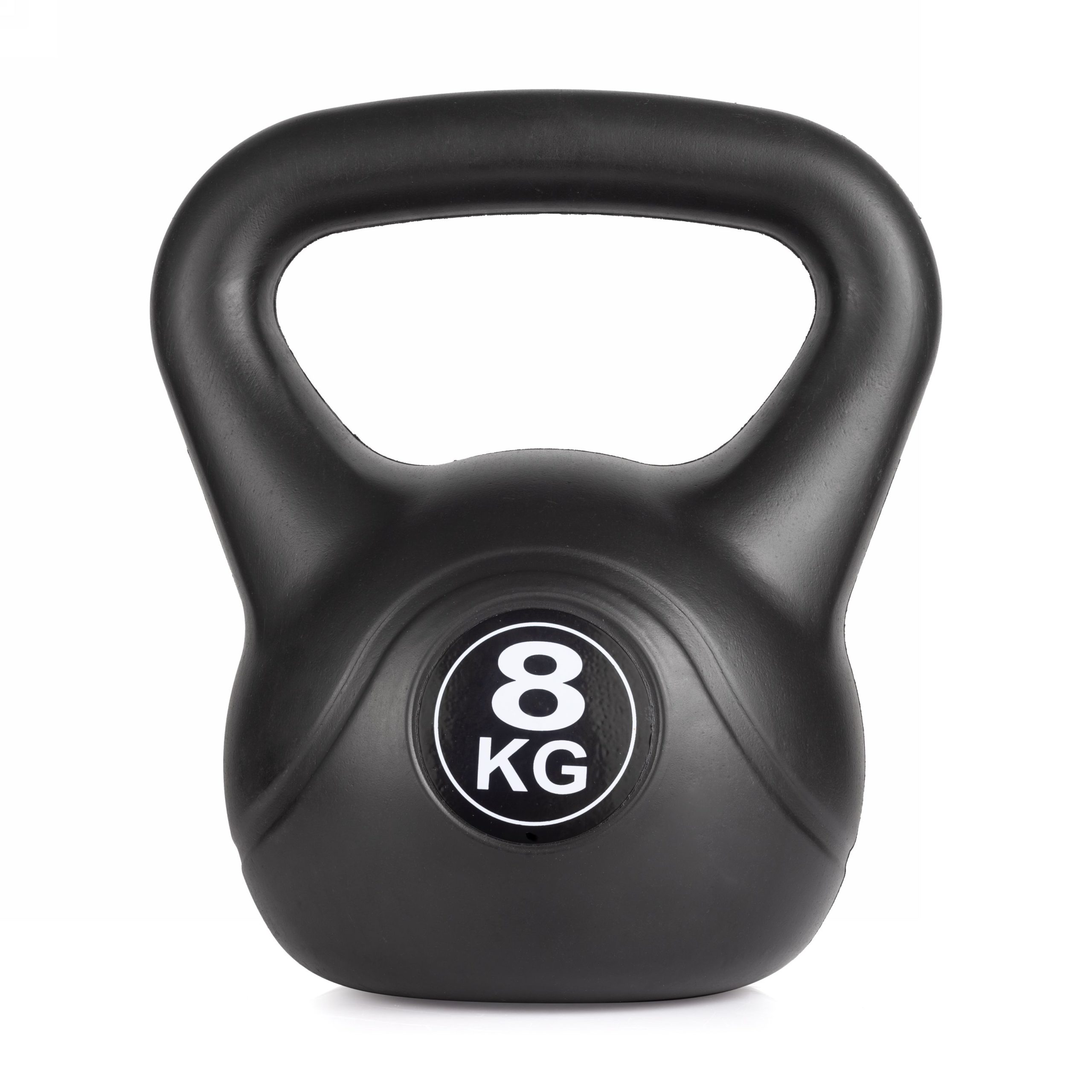 Гиря пластиковая Arizona Sport 8 кг Черная