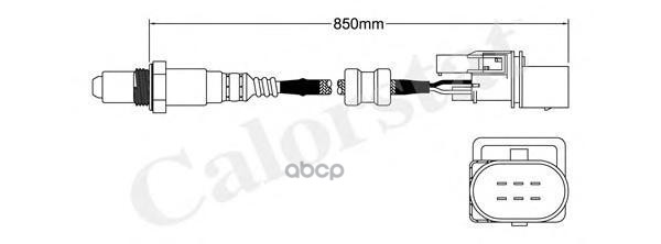 

Лямбда-зонд AUDI FORD PORSCHE SEAT VERNET LS150004