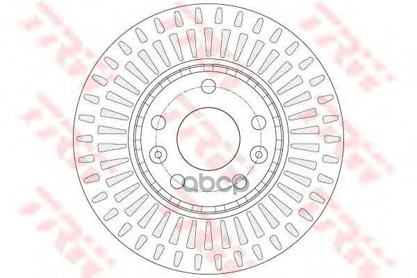 

Df6184_диск тормозной переднийrenault scenic/grand scenic 1.2-2.0/1.5d-1.9d 08>