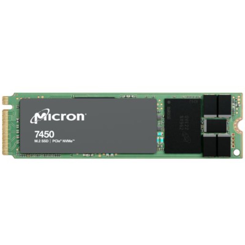 

SSD накопитель Micron 7450 MAX M.2 2280 800 ГБ (MTFDKBA800TFS-1BC1ZABYY), 7450 MAX