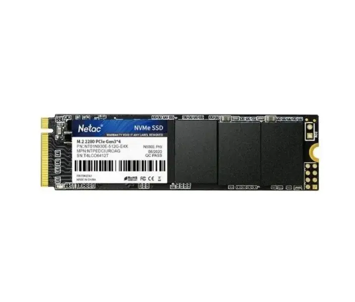 SSD накопитель Netac N930E Pro M.2 2280 512 ГБ (NT01N930E-512G-E4X-N)