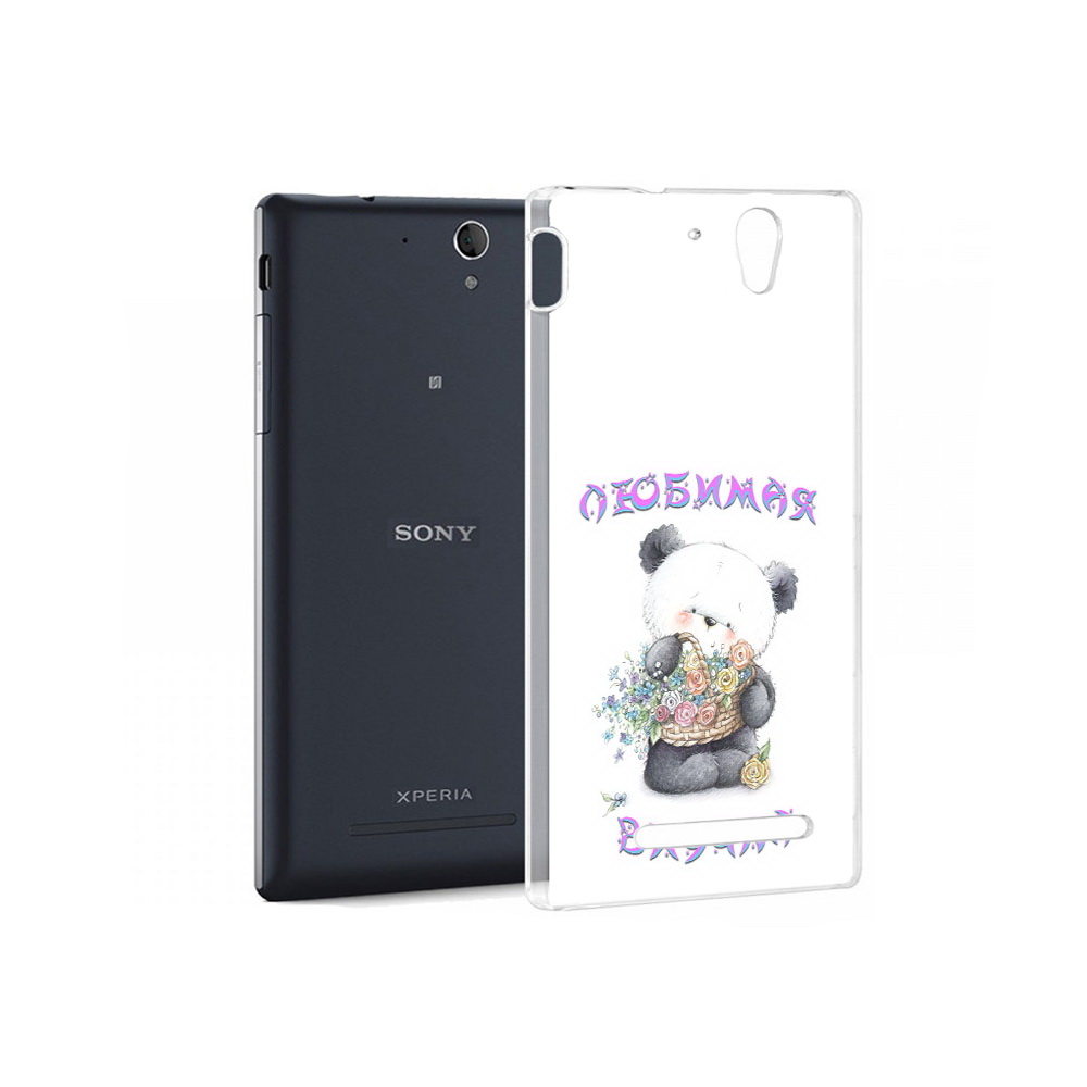 

Чехол MyPads Tocco для Sony Xperia C5 Ultra Любимая внучка (PT16261.253.110), Прозрачный, Tocco