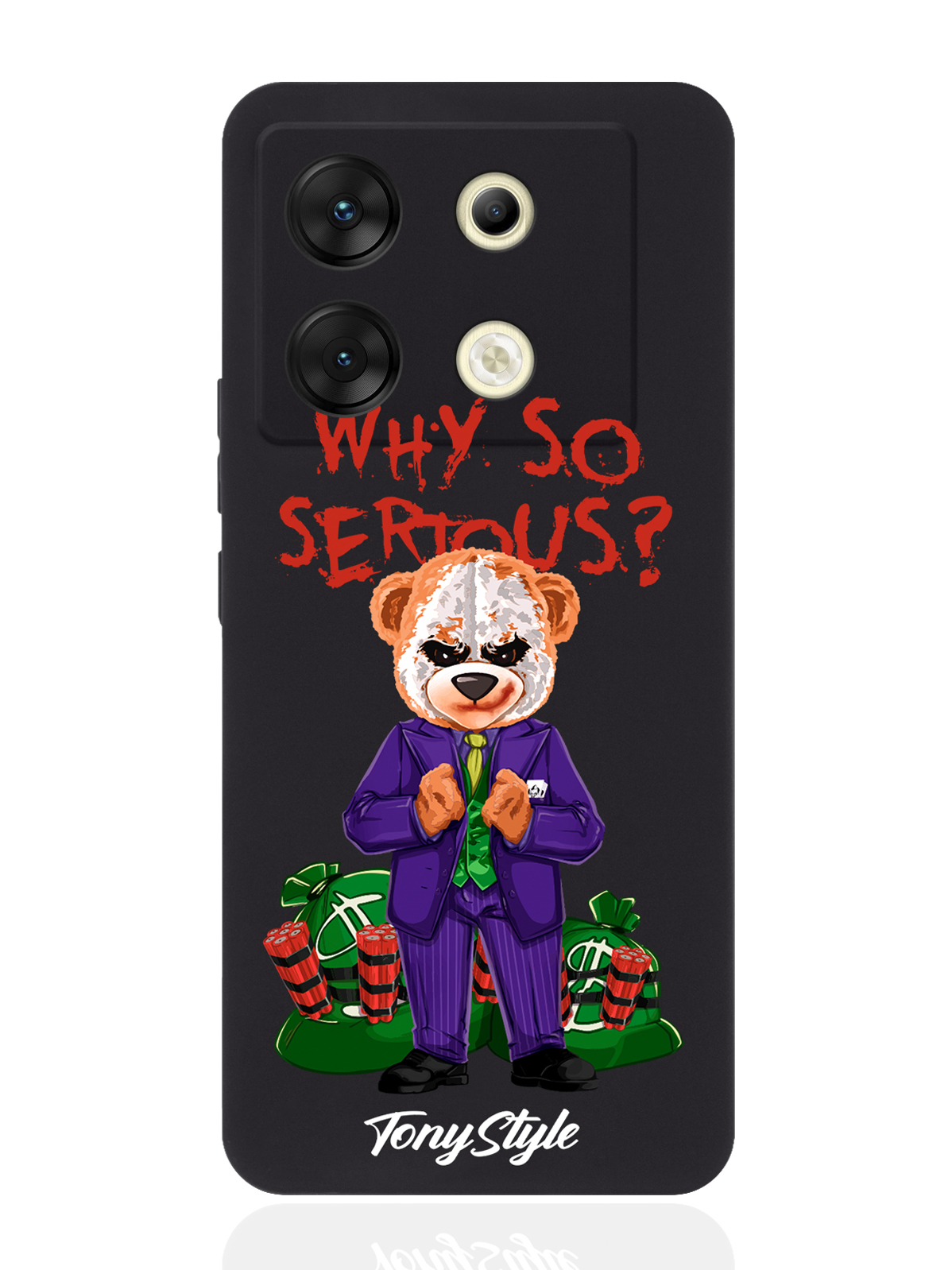 Чехол для смартфона Infinix Zero 30 5G Tony Style Why so serious