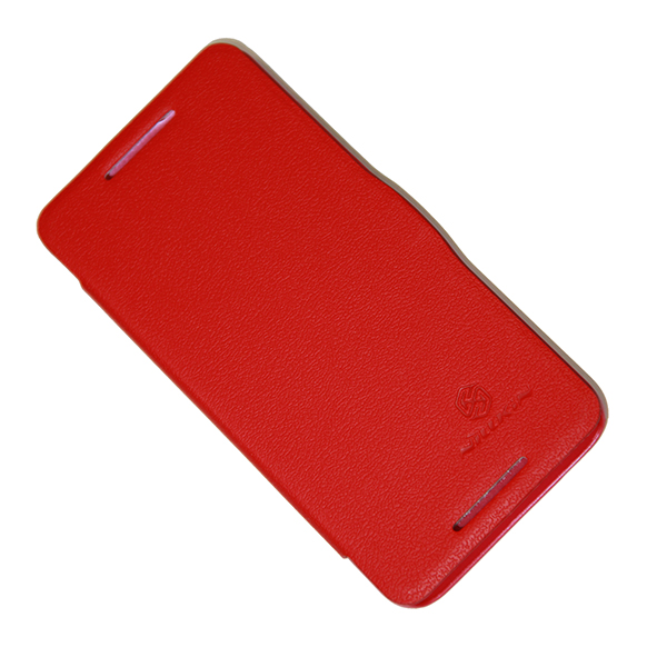 фото Чехол для htc butterfly s (901e/901s) флип боковой пластик-кожзам nillkin fresh <красный> promise mobile