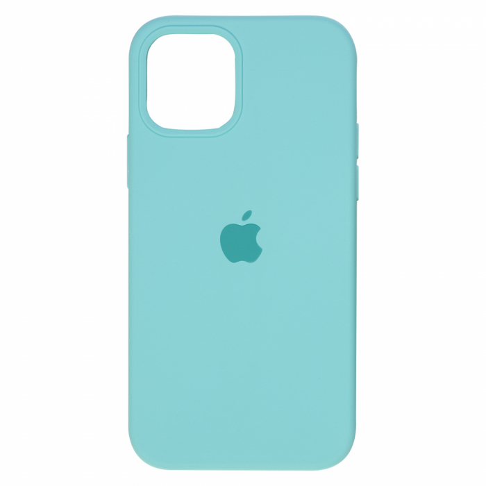 

Силиконовый чехол для iPhone 12 mini (Тиффани), Голубой