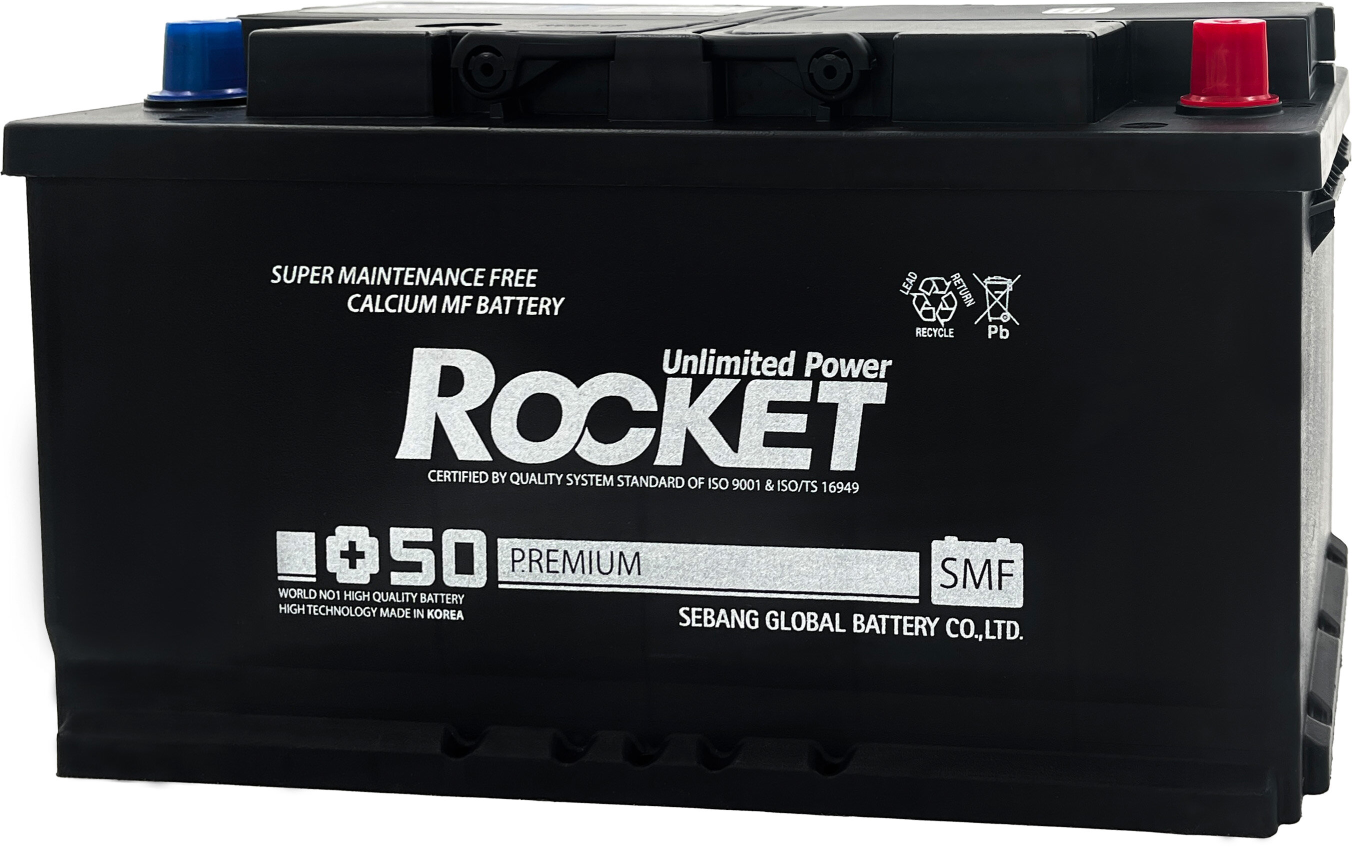

Аккумулятор для автомобиля ROCKET SMF 100L L5 100 Ач 830 А обратная полярность, SMF 100L L5