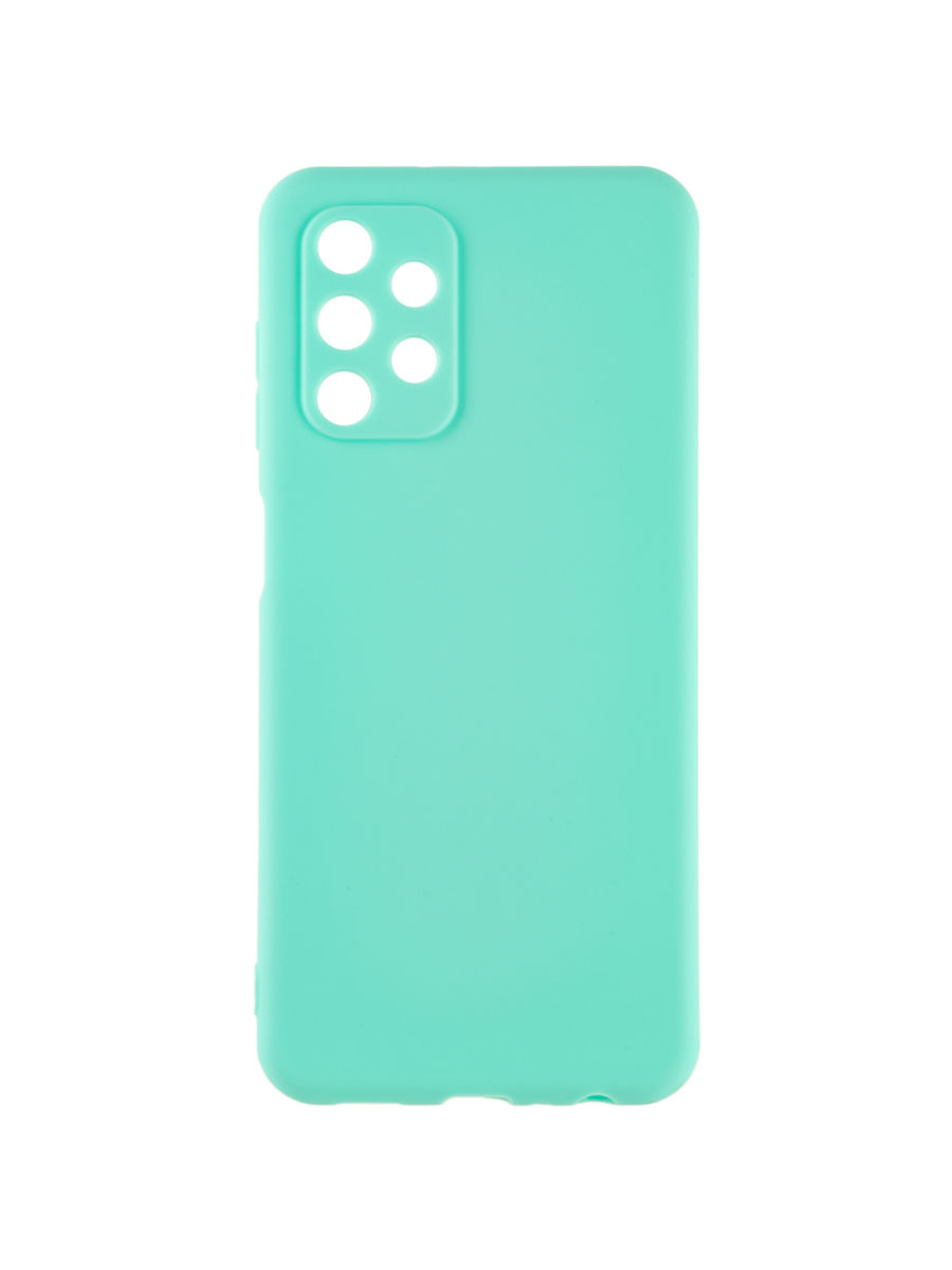 

Чехол для Samsung Galaxy A13 4G A135 защитный, матовый, с защитой камеры, бирюзовый, Голубой, ZSM-SAM-A13