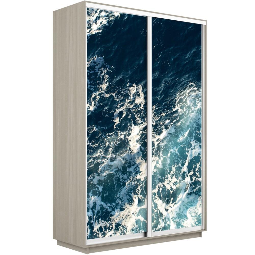 

Шкаф-купе Е1 Экспресс Фото Фотопечать 120х45х240, Ясень шимо светлый, Бежевый, Фотопечать