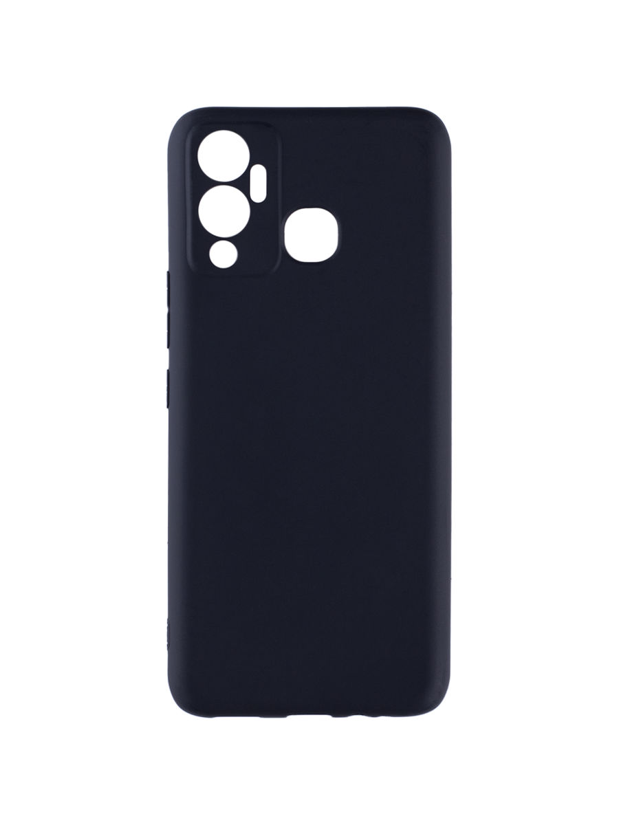 

Чехол для Infinix Hot 12 Play NFC противоударный, матовый, с защитой камеры, черный, ZSM-INF-H11-PLAY
