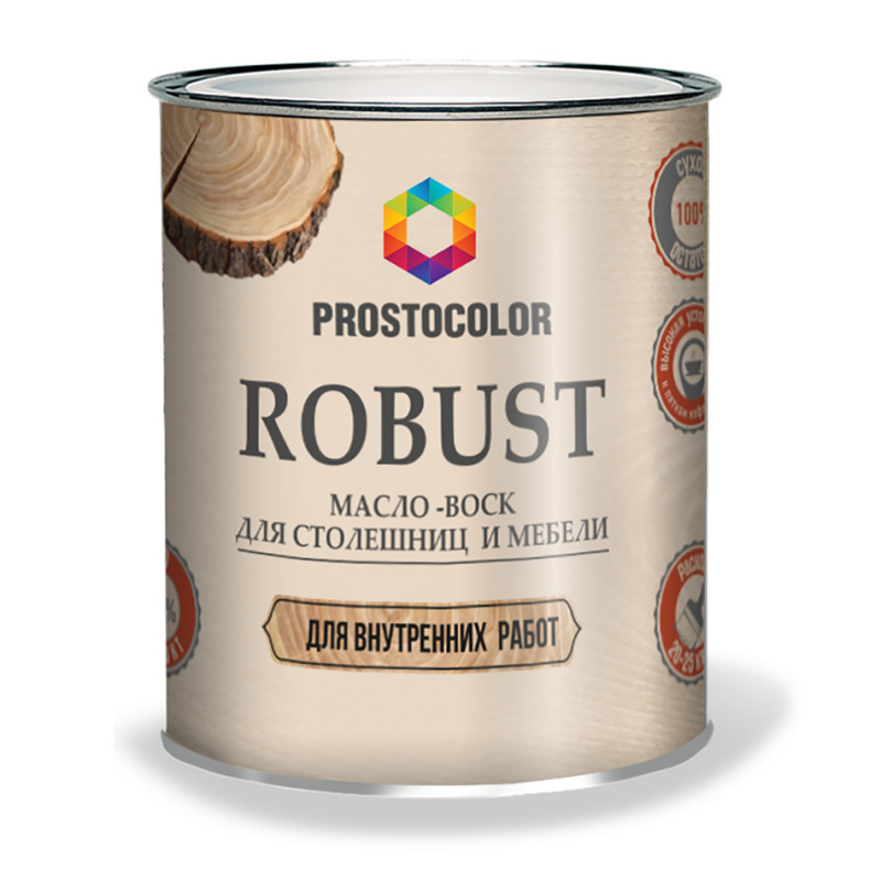 фото Масло для столешниц и мебели robust 101053 0,75л бесцветный prostocolor