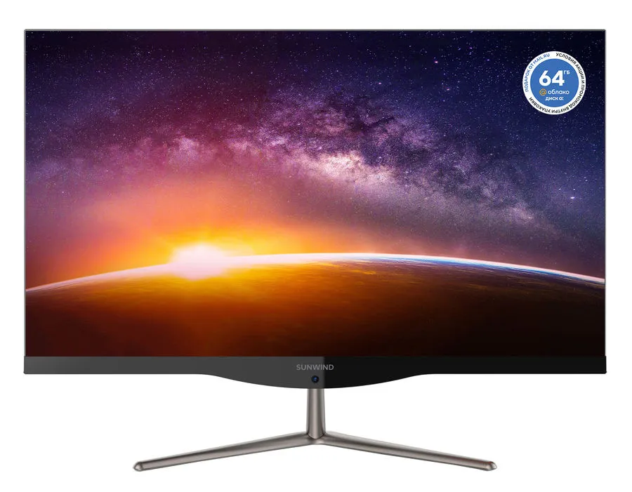 

Моноблок SUNWIND Motion AiO 23i черный (UM23P5-8DXW01), Motion AiO 23i
