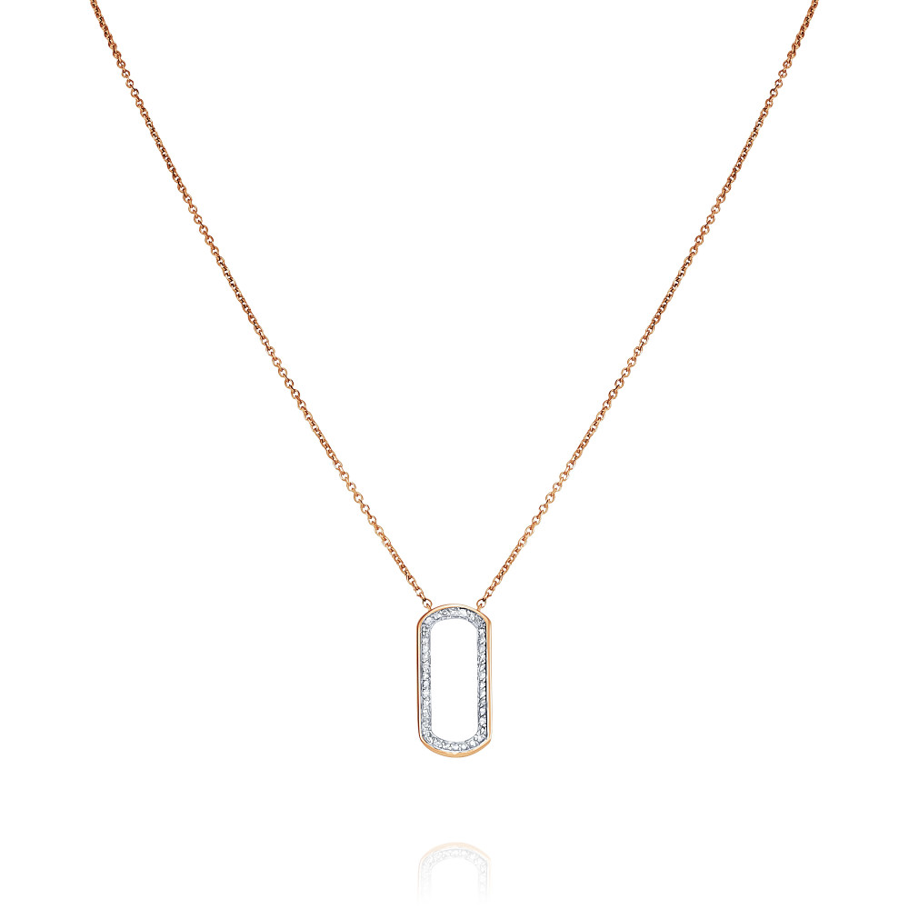 

Колье из красного золота 45 см ADAMAS 84041016/01-А50Д-41, бриллиант, 84041016/01-А50Д-41