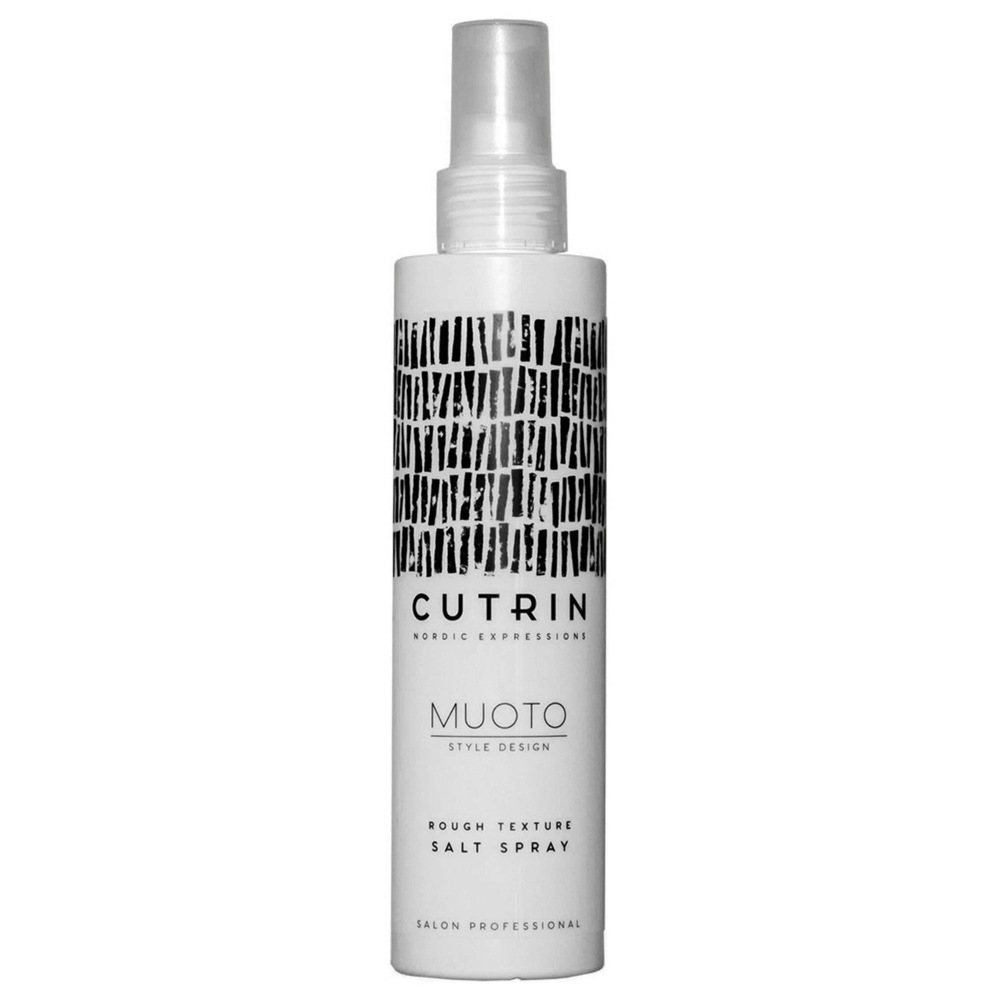 Спрей для волос Cutrin Muoto Rough Texture Salt Spray 200 мл сахарный спрей для шелковистой текстуры silky texture sugar spray muoto