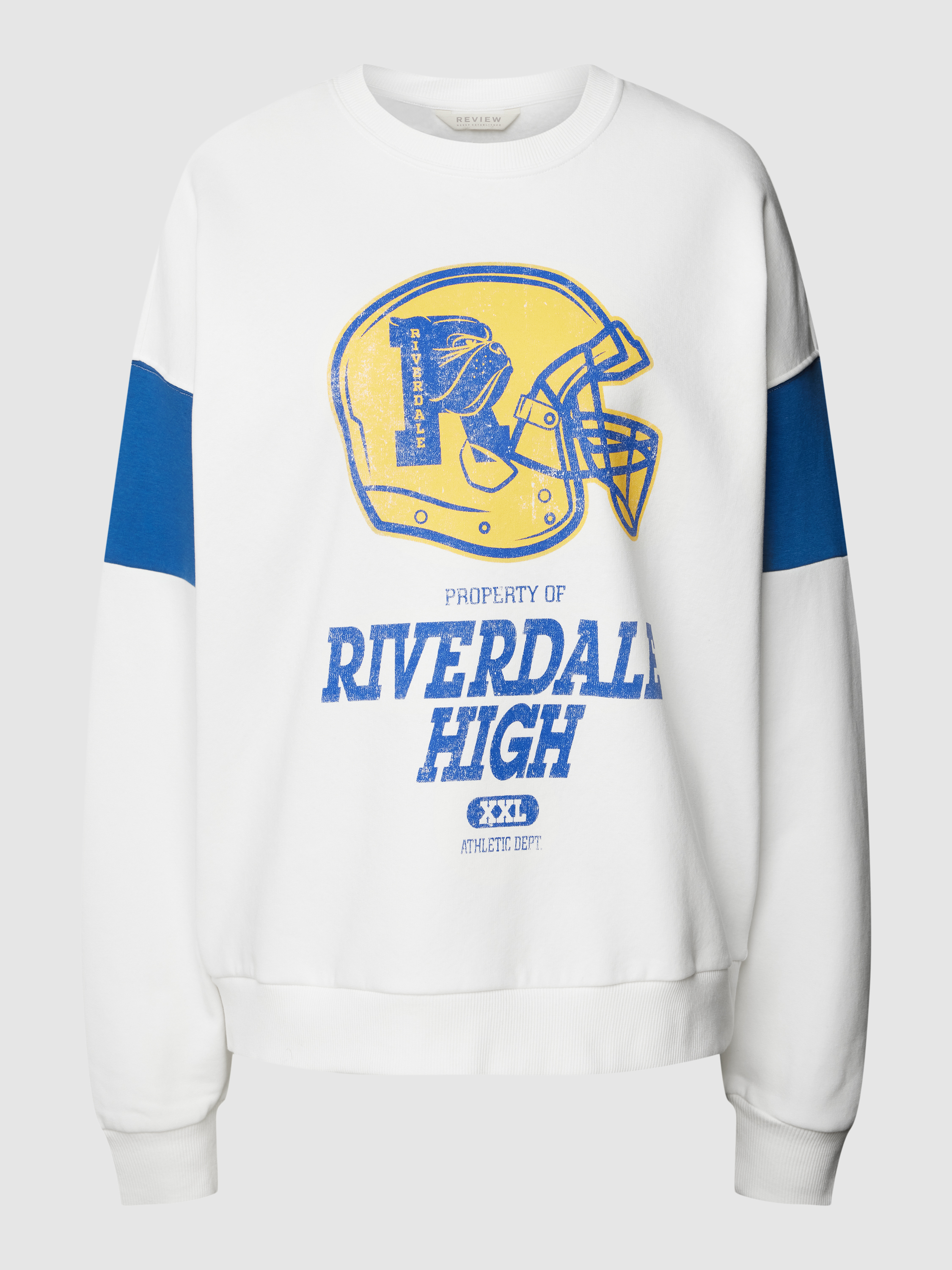 

Свитшот женский Review 1677629 белый XL (доставка из-за рубежа), 1677629