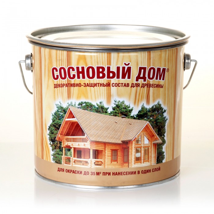 

Состав декоративно-защитный для древесины сосновый дом 23610 2,7л бесцветный, Прозрачный