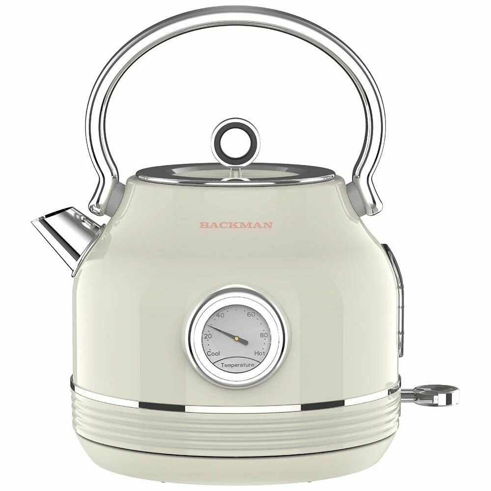 

Чайник электрический Backman BM-70007 1.7 л бежевый, BM-70007