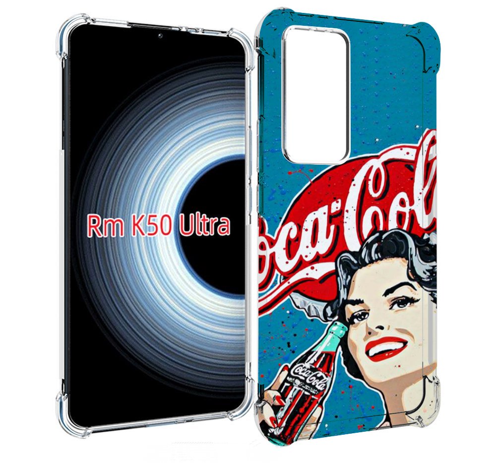 

Чехол MyPads вкусная кола картинка для Xiaomi 12T / Redmi K50 Ultra, Прозрачный, Tocco