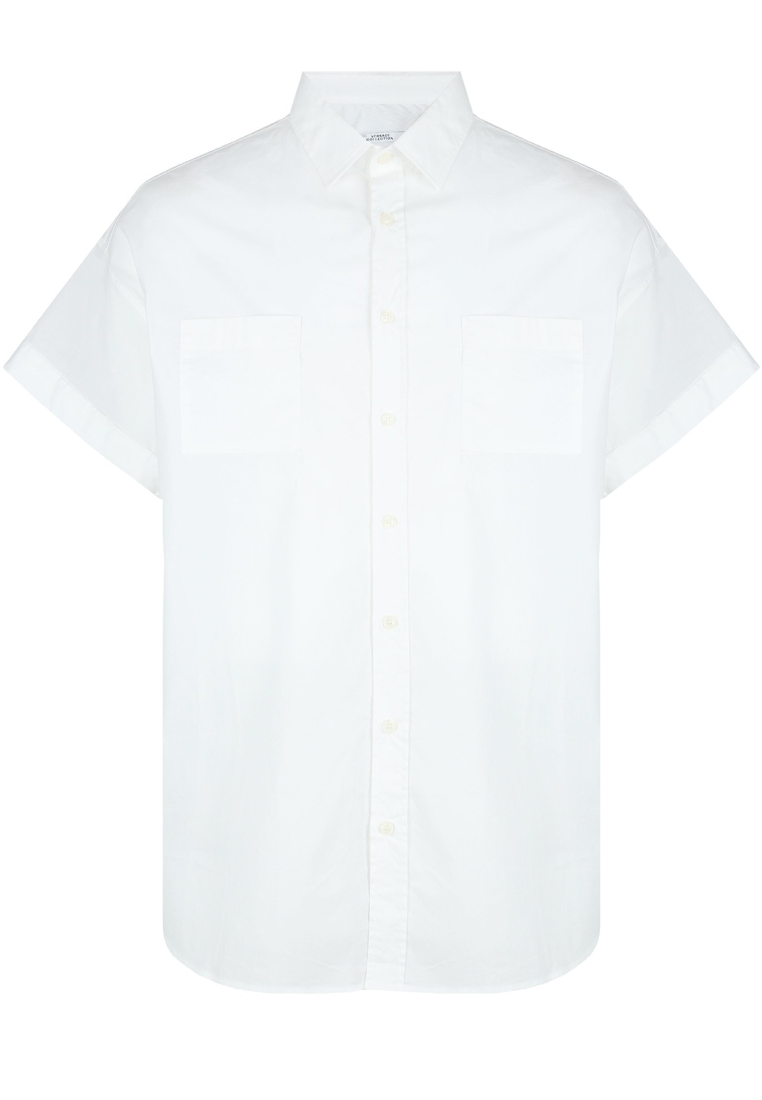 Рубашка мужская Versace Collection 100570 белая 45