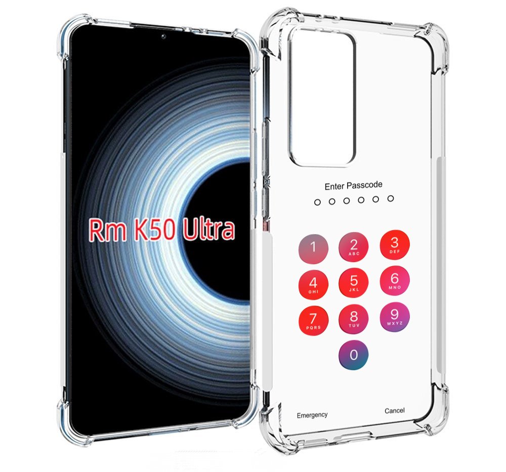 

Чехол MyPads введите-пароль для Xiaomi 12T / Redmi K50 Ultra, Прозрачный, Tocco