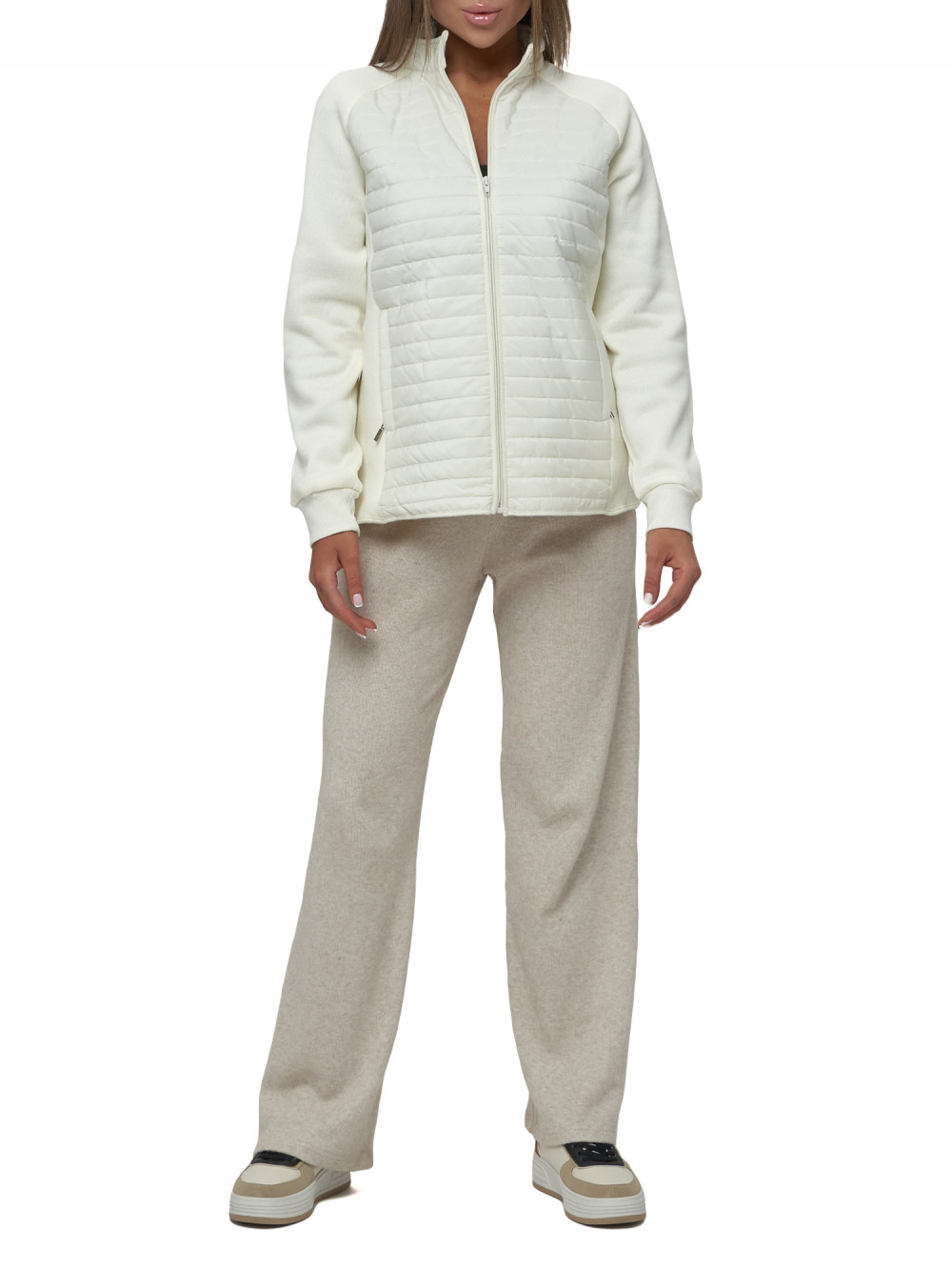 Толстовка женская MTFORCE AD2160 бежевая 46 RU