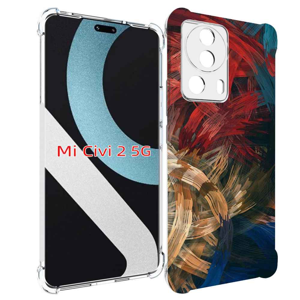 

Чехол MyPads раскрашенная медь для Xiaomi Civi 2, Прозрачный, Tocco