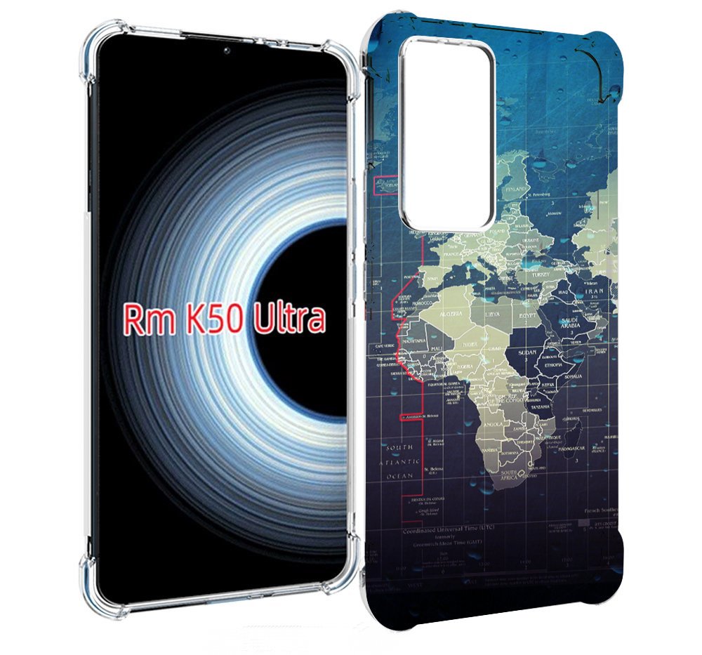 

Чехол MyPads бункер-анклава для Xiaomi 12T / Redmi K50 Ultra, Прозрачный, Tocco