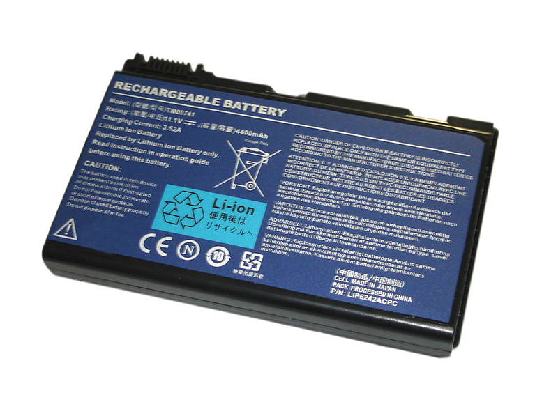 

Аккумулятор Vbparts для Acer TravelMate TM00741 7520 GRAPE32 11.1V 5200mAh OEM 002901, Acer TravelMate TM00741 7520