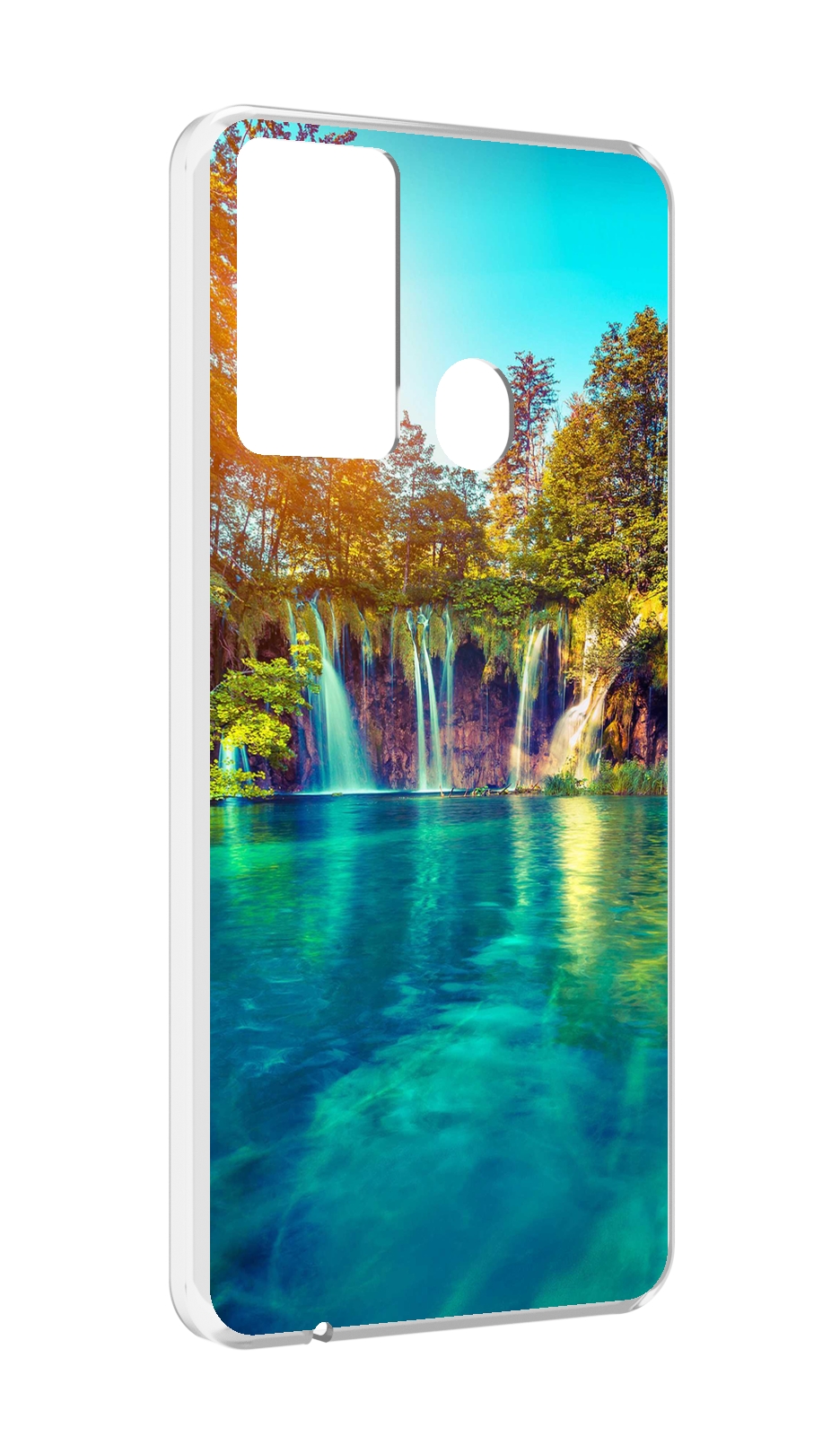 

Чехол MyPads Водапад-2 для Itel P37/Itel Vision 2S, Прозрачный, Tocco