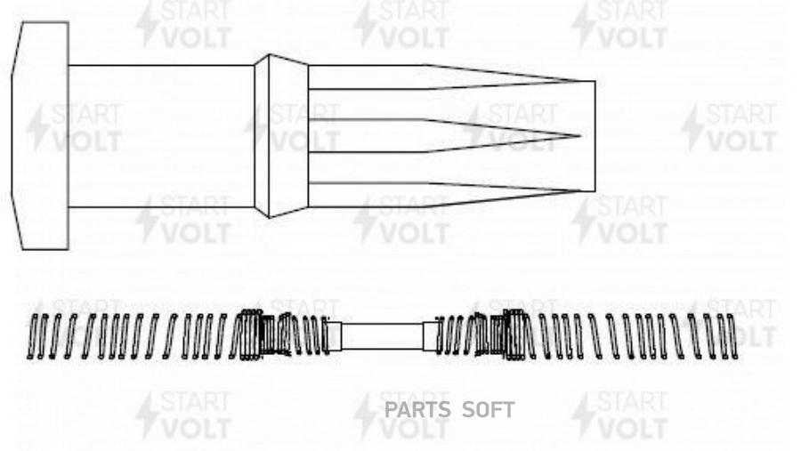 

Наконечник катушки зажигания Hyundai/KIA Sonata (01-)/Santa Fe (00-) 2.4i (STC 0864)